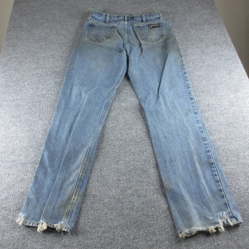 Cinch WRX Jeans Mens 32x34 Blue Relaxed Straight Flame Resistant Workwear